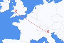 Flyrejser fra Verona, Italien til Cardiff, Wales