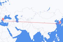 Flights from Yeosu, South Korea to Mytilene, Greece