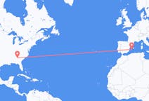 Flights from Atlanta, the United States to Ibiza, Spain