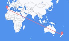 出发地 新西兰帕拉帕拉乌穆目的地 葡萄牙里斯本的航班