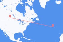 เที่ยวบิน จาก ริไจนา, แคนาดา ไปยัง เกาะปิโก, โปรตุเกส