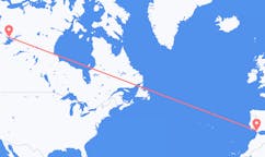 Flights from Yellowknife, Canada to Jerez de la Frontera, Spain