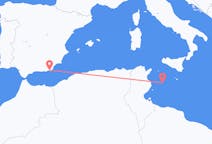 Flights from Lampedusa, Italy to Almería, Spain