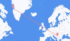 Flights from Belgrade, Serbia to Qeqertarsuaq, Greenland