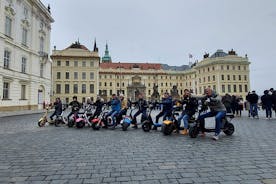 Private live-guided E-Scooter TOURS around Prague 
