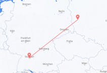 Fly fra Zielona Góra til Stuttgart