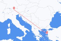 Flyreiser fra Innsbruck, til Mytilene