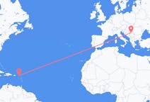 เที่ยวบิน จาก ไตรมาสที่ต่ำกว่าของเจ้าชาย, ซินต์มาร์เทน ไปยัง เบลเกรด, เซอร์เบีย