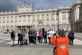 Royal Palace of Madrid Lille gruppe Spring køen over billet