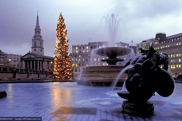圣诞节那天伦敦的景点和声音与圣保罗圣父圣体圣事