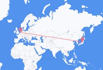 Flyrejser fra Niigata, Japan til Amsterdam, Holland