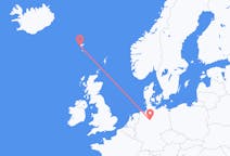 出发地 法罗群岛出发地 索尔瓦古尔目的地 德国汉诺威的航班