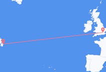 Flights from from St. John s to London
