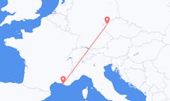 Flights from Marseille, France to Karlovy Vary, Czechia