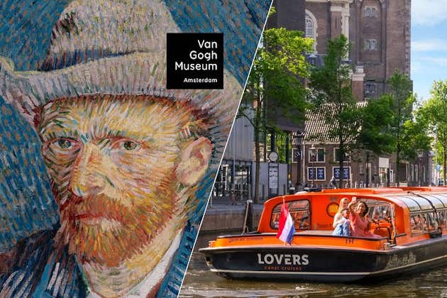 Musée Van Gogh d'Amsterdam et croisière de 1 heure sur les canaux
