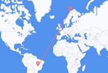 Flights from Brasília, Brazil to Tromsø, Norway