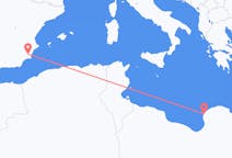 Flights from Benghazi to Murcia
