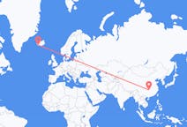 Flyreiser fra Zhangjiajie, til Reykjavík
