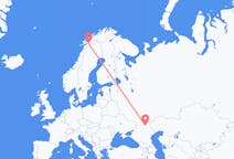 Flyg från Volgograd till Narvik