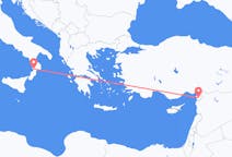 Flyreiser fra Lamezia Terme, Italia til Hatay Province, Tyrkia