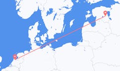 Flyg från Tartu till Amsterdam
