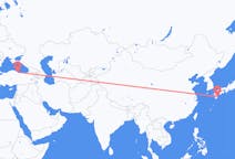 Flyreiser fra Miyazaki, Japan til Samsun, Tyrkia