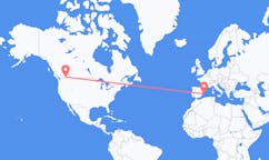 Flights from Castlegar, Canada to Ibiza, Spain