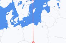捷克出发地 俄斯特拉发飞往捷克目的地 斯德哥尔摩的航班