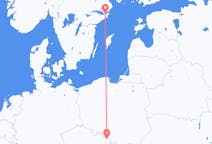 Flyg från Ostrava, Tjeckien till Stockholm, Sverige