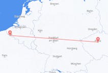 Flyreiser fra Praha, Tsjekkia til Lille, Frankrike