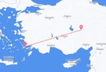 그리스 코스에서 출발해 터키 네브셰히르에게(으)로 가는 항공편