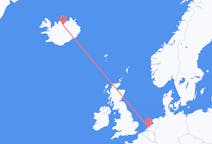 Flyrejser fra Akureyri, Island til Rotterdam, Holland