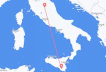 Flights from Comiso, Italy to Perugia, Italy