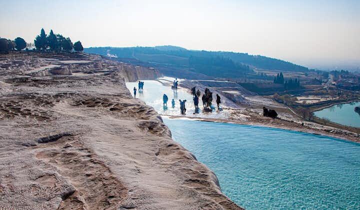 Visiting the Ancient City Hierapolis, Pamukkale and Cleopatra Pool from Marmaris