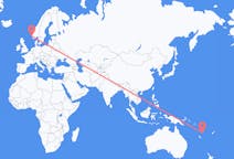 Flyrejser fra Port Vila, Vanuatu til Haugesund, Norge