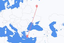 Flights from Kaluga, Russia to Rhodes, Greece