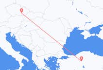 Flyg från Brno, Tjeckien till Ankara, Turkiet