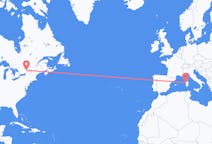 Flyg från Ottawa, Kanada till Alghero, Italien
