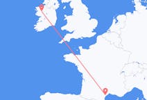 Flyreiser fra Knock, Irland til Aspiran, Frankrike