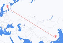 Flyrejser fra Ji an, Kina til Joensuu, Finland