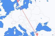 Flyrejser fra Denizli til Göteborg