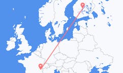 Flights from Chambéry, France to Jyväskylä, Finland