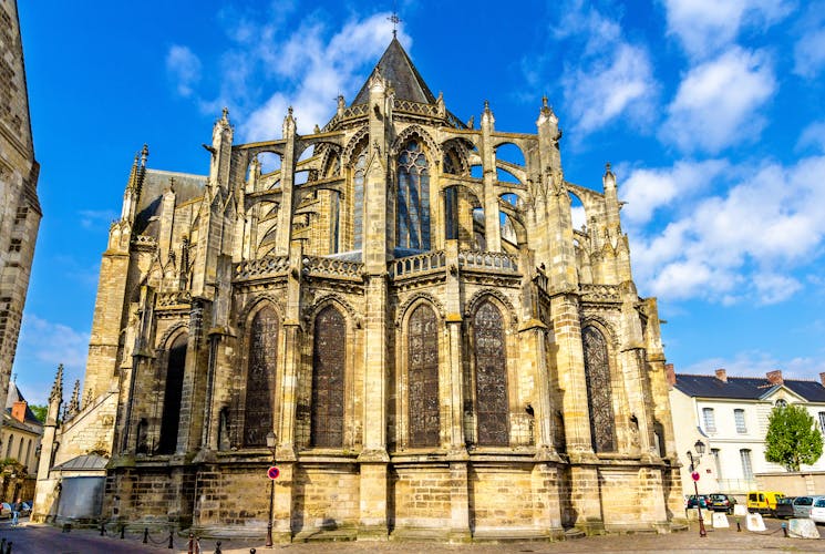 Photo of Saint Gatien's Cathedral in Tours ,France.