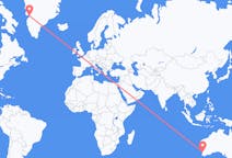 Flyrejser fra Perth, Australien til Ilulissat, Grønland