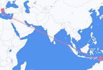 Flyreiser fra Darwin, Australia til Milos, Hellas
