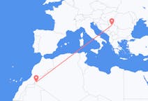 Flyreiser fra Tindouf, Algerie til Beograd, Serbia