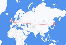 Flyrejser fra Sapporo til Guernsey