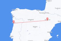 Рейсы из города Порту в город Сарагоса