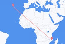 Flights from Nampula, Mozambique to Terceira Island, Portugal