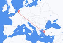 Flights from İzmir in Turkey to Brussels in Belgium